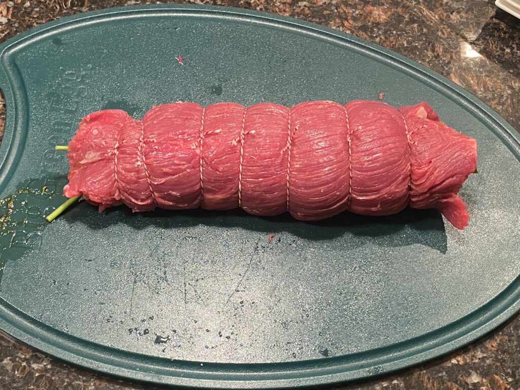 Bavette Rollade Oprollen