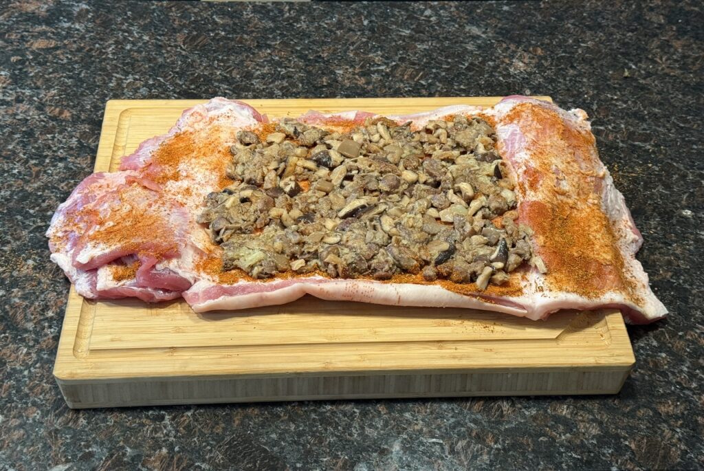 Porchetta Vullen Varkensbuik